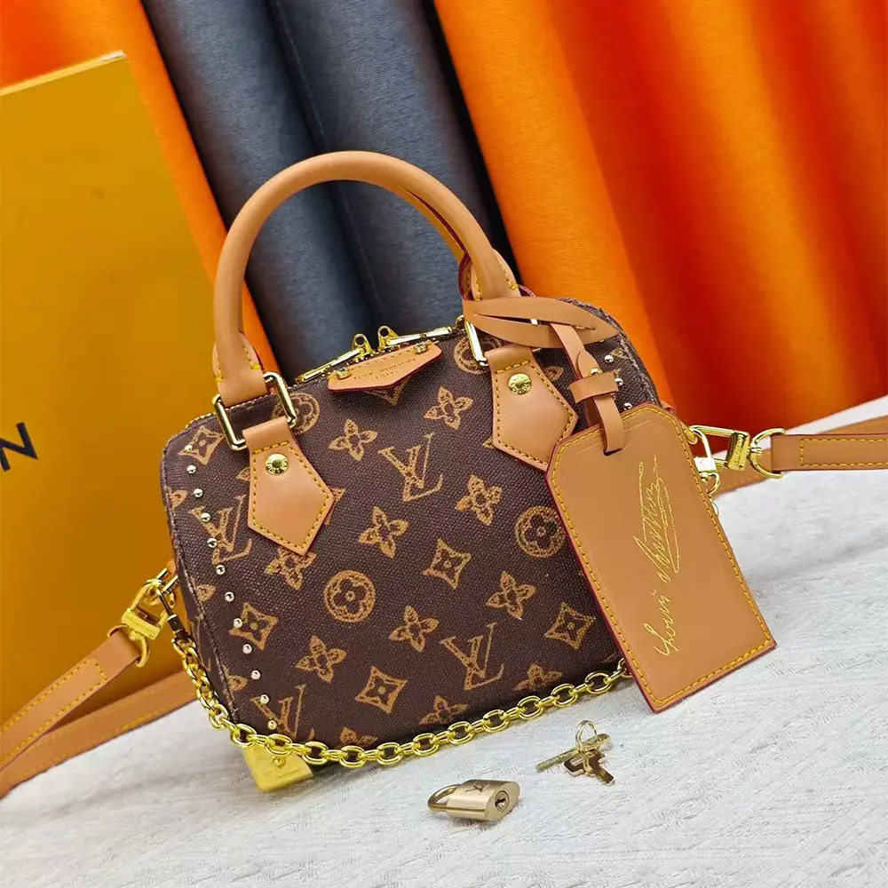 Fashion Women's Boston Handbag PU Leather Top Handle Shoulder Crossbody Bag for Daily Travel