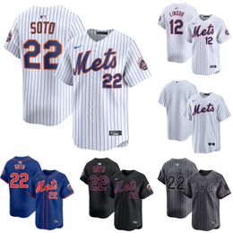 Men's New York Mets White Home Limited Player Jersey Gray City Connect Limited Player Jersey