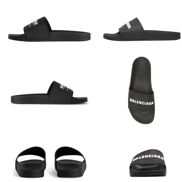 Luxury triangle Slides Designer men women Slippers Ladies Wool Winter Fur Fluffy Furry Warm Letters Sandals Comfortable Fuzzy Girl Paris Flip Flop Slipper 35-46